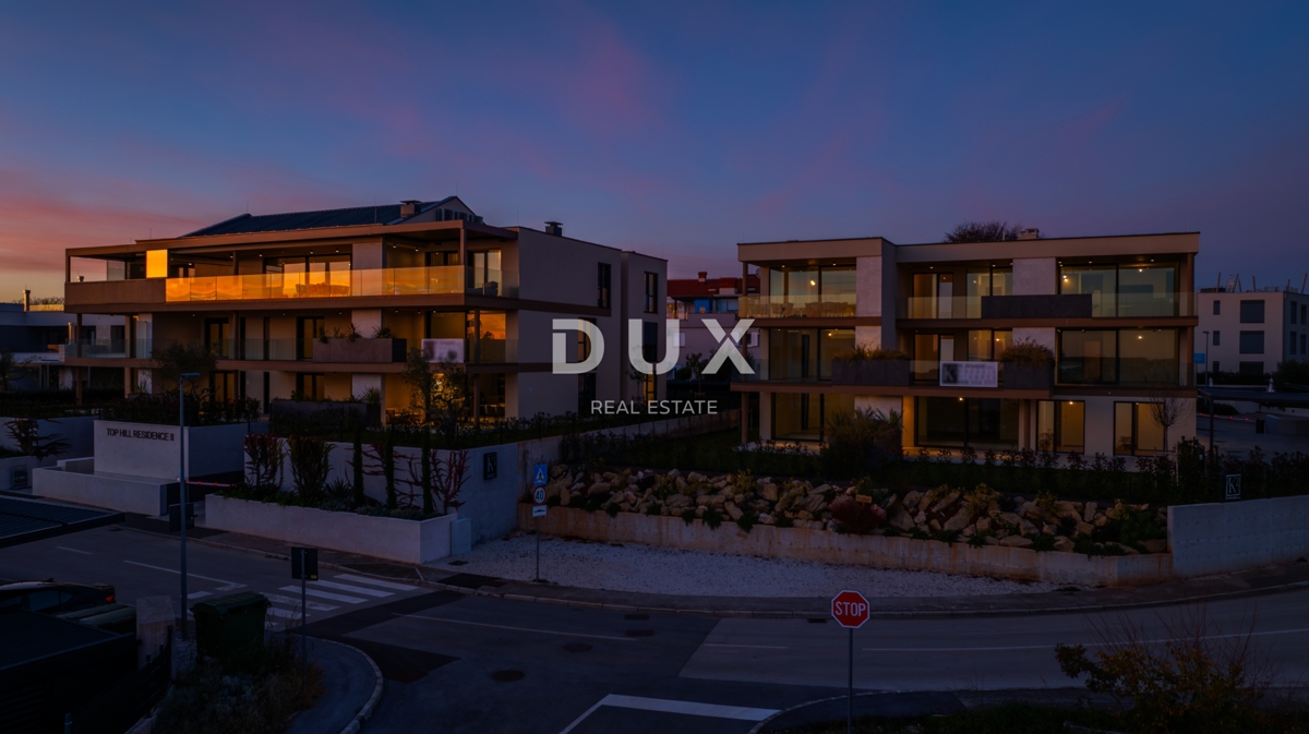 ISTRA, NOVIGRAD - Stanovanje z vrtom v luksuzni novogradnji