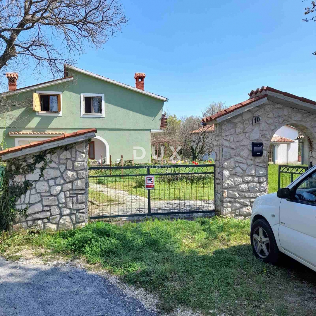 ISTRA, LABIN - samostojna hiša z garažo in gospodarskim poslopjem