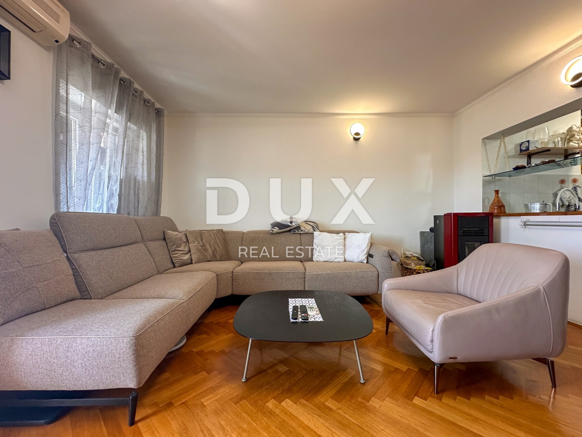 RIJEKA, SRDOČI - SAMO PRI NAS - PRILOŽNOST - 2 spalnici + dnevna soba, 68m2, loggia, razgled