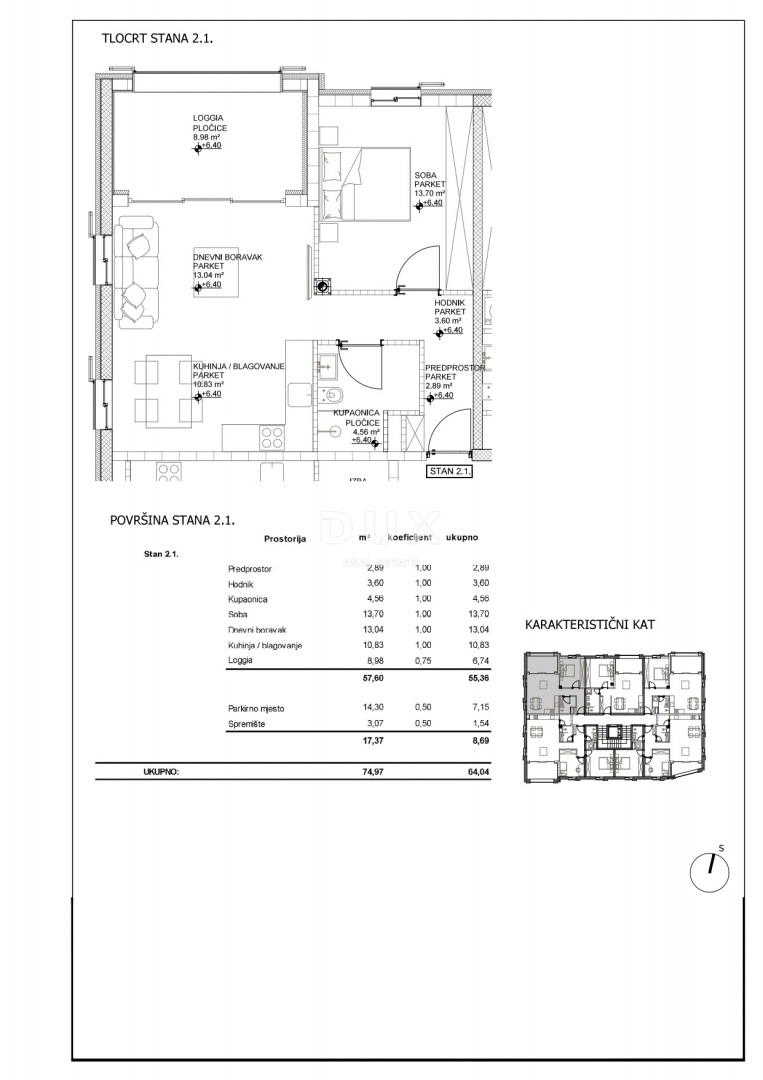 OTOK CRES, MESTO CRES - vrhunska novogradnja na vrhunski lokaciji, v samem središču mesta, 50 m od morja