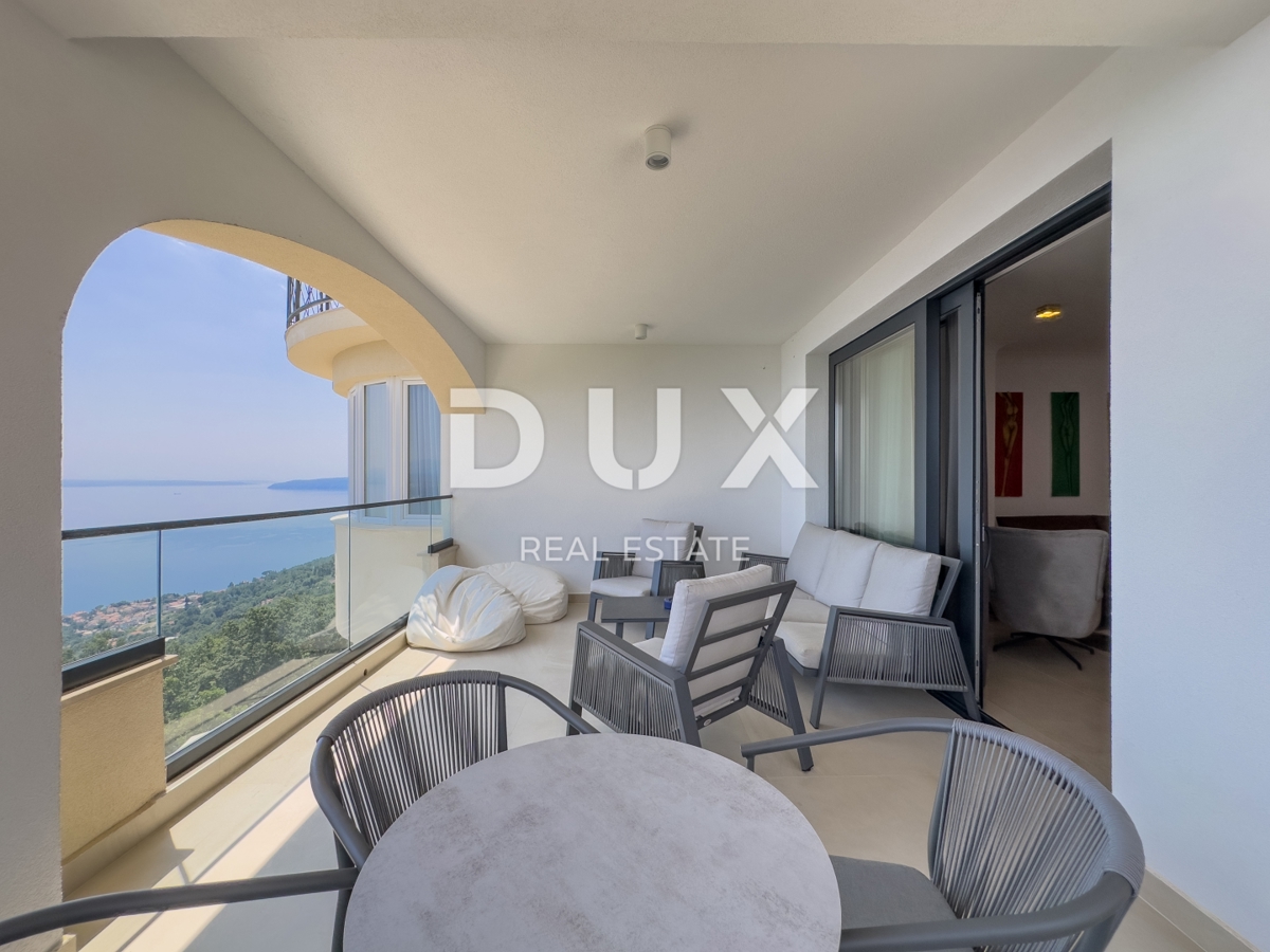 OPATIJA, LOVRAN – ekskluzivno stanovanje s panoramskim razgledom in bazenom