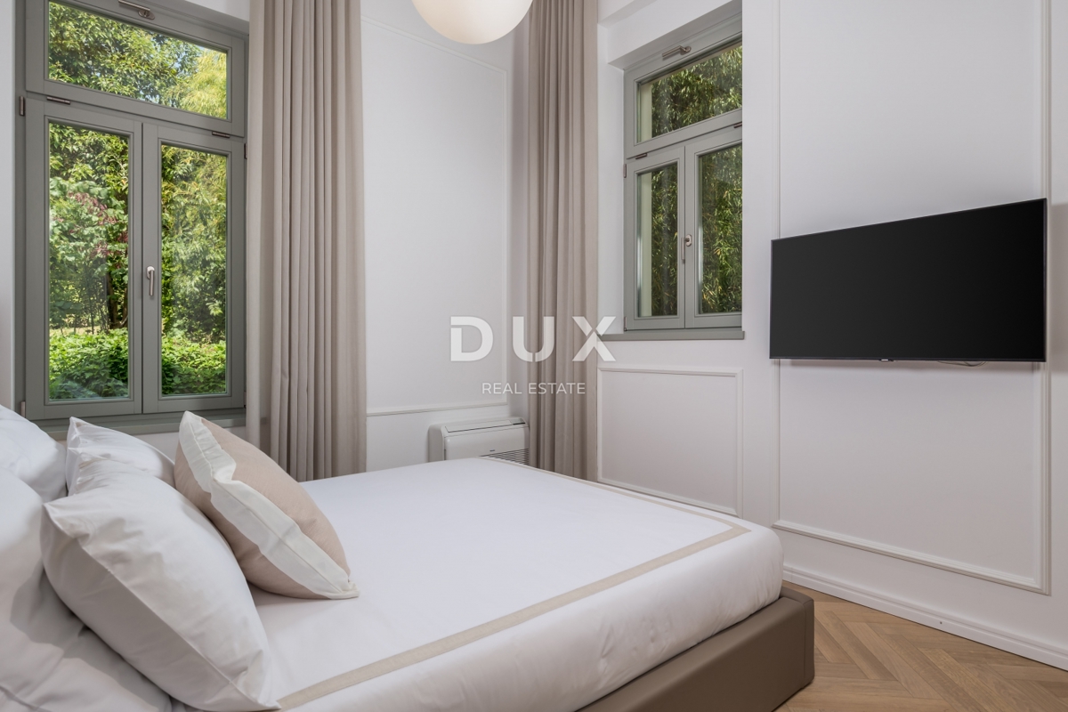 OPATIJA, CENTER - edinstveno stanovanje velikosti 90 m2, mojstrovina avstro-ogrske arhitekture v središču Opatije