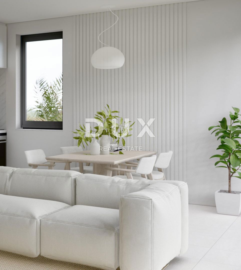 ISTRA, ROVINJ - Kvalitetno pritlično stanovanje z zasebnim vrtom v novi stavbi