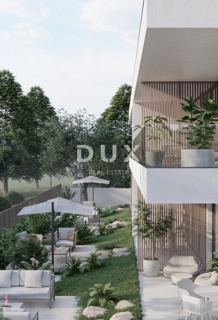 ISTRA, ROVINJ - Kvalitetno pritlično stanovanje z zasebnim vrtom v novi stavbi