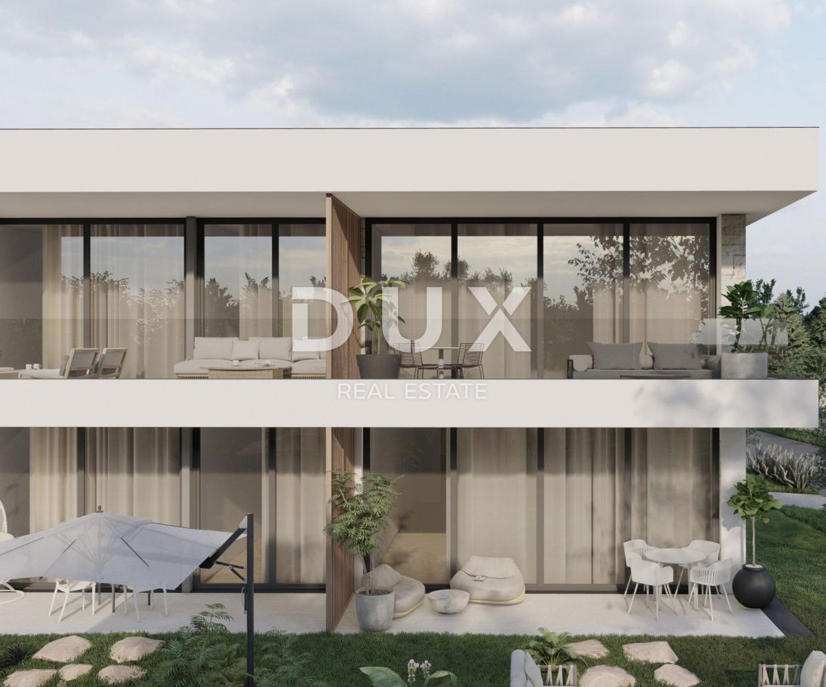 ISTRA, ROVINJ - Kvalitetno pritlično stanovanje z zasebnim vrtom v novi stavbi