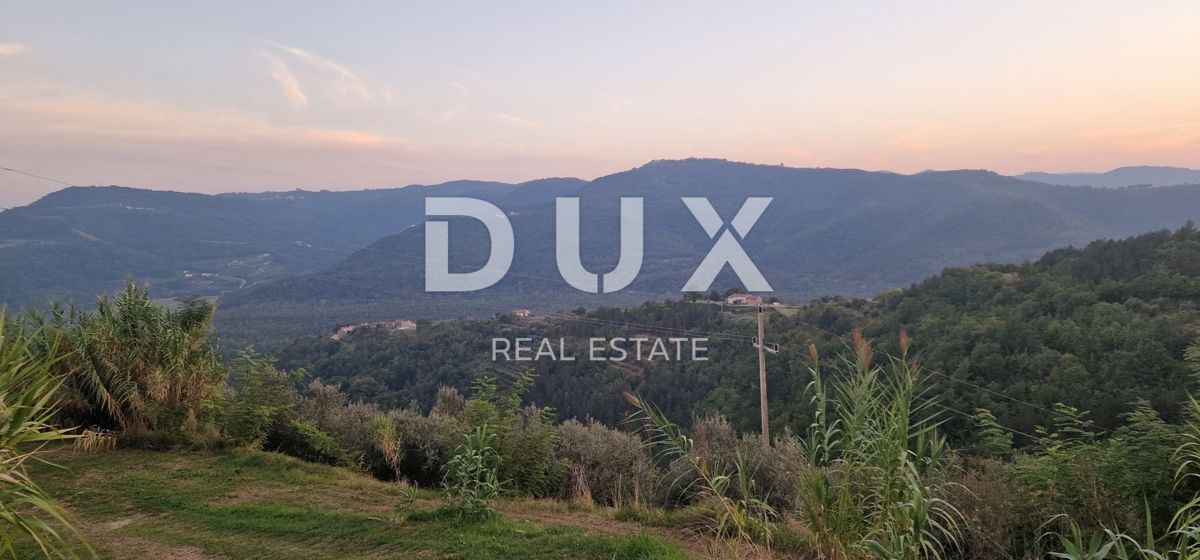 ISTRA, MOTOVUN - Veliko posestvo 170.000 m2, najlepši razgled v Istri - jezero Butoniga, Učka, Ćićarija, Motovun in Motovunski gozd tartufov!