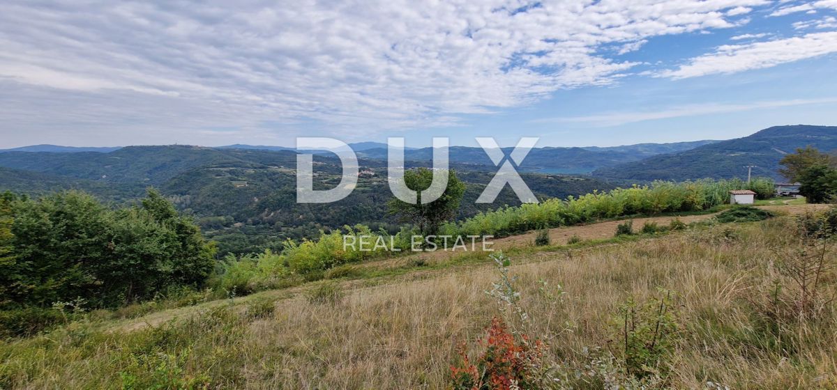 ISTRA, MOTOVUN - Veliko posestvo 170.000 m2, najlepši razgled v Istri - jezero Butoniga, Učka, Ćićarija, Motovun in Motovunski gozd tartufov!
