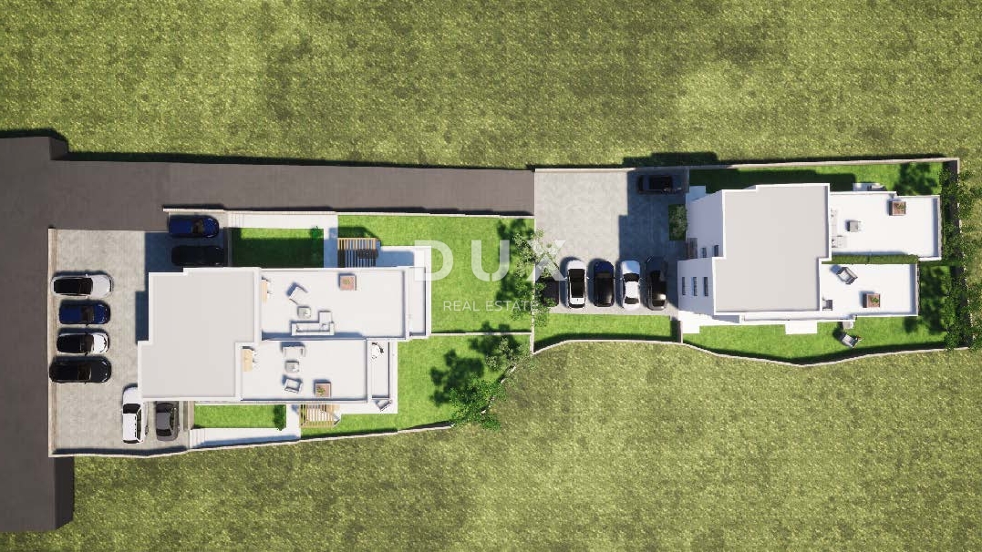 TRIBUNJ, SOVLJA - Apartma s strešno teraso v bližini plaže, pogled na morje