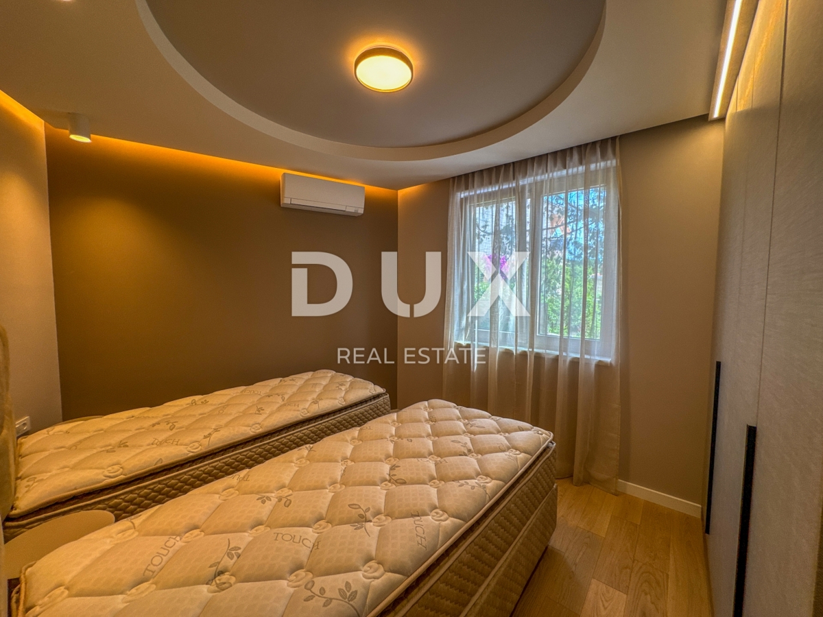 OPATIJA, CENTER - večje stanovanje v luksuzni novogradnji z razgledom in garažo, le 200m od Lungomare