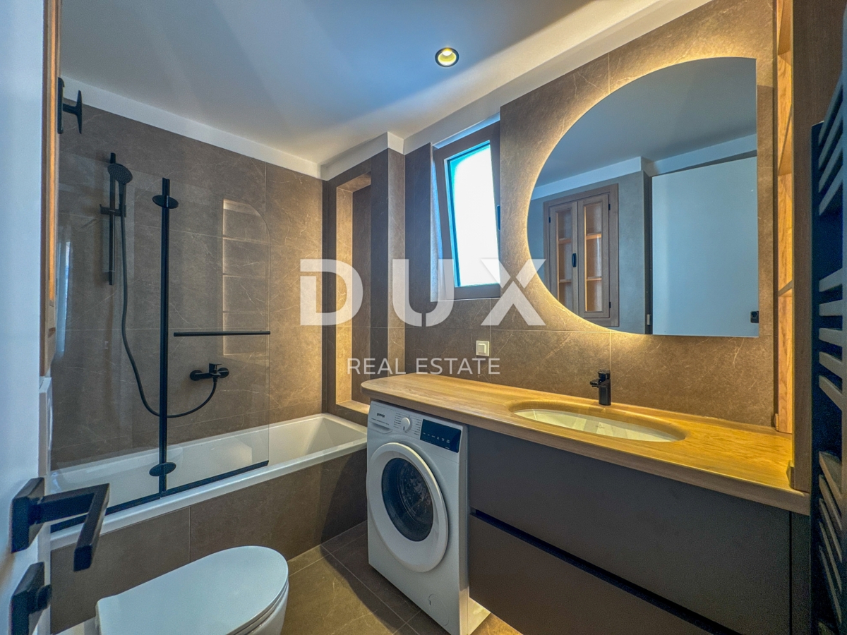 OPATIJA, CENTER - večje stanovanje v luksuzni novogradnji z razgledom in garažo, le 200m od Lungomare