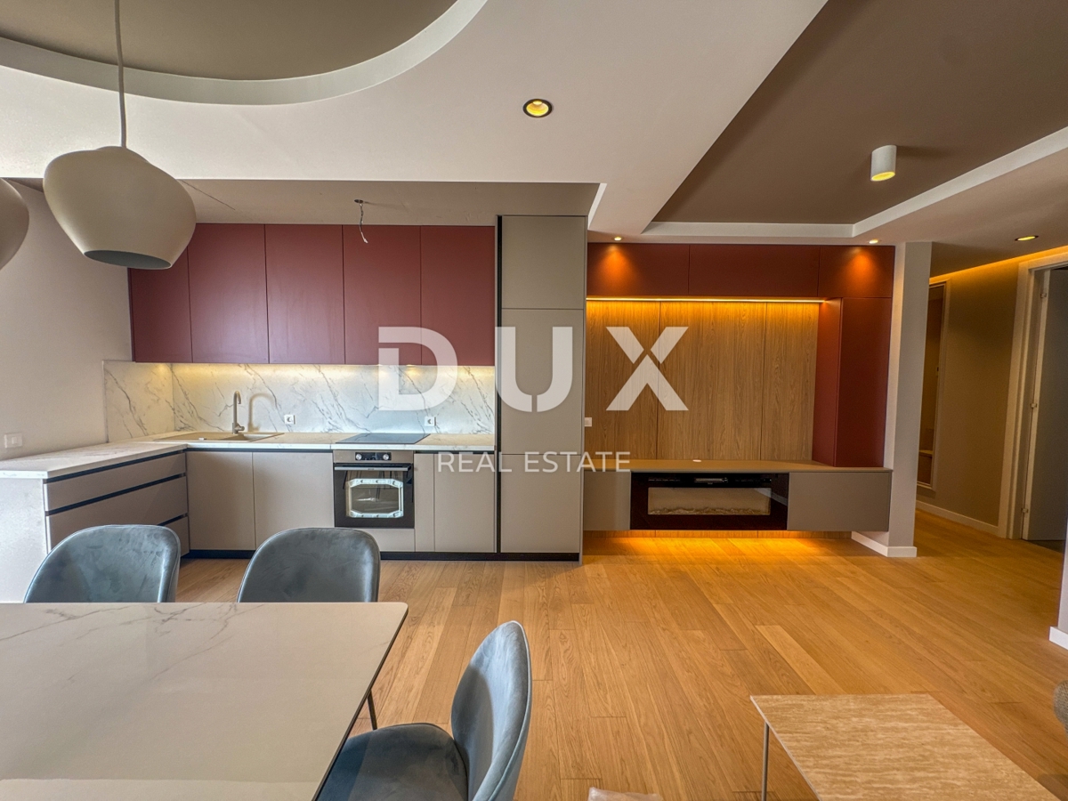 OPATIJA, CENTER - večje stanovanje v luksuzni novogradnji z razgledom in garažo, le 200m od Lungomare