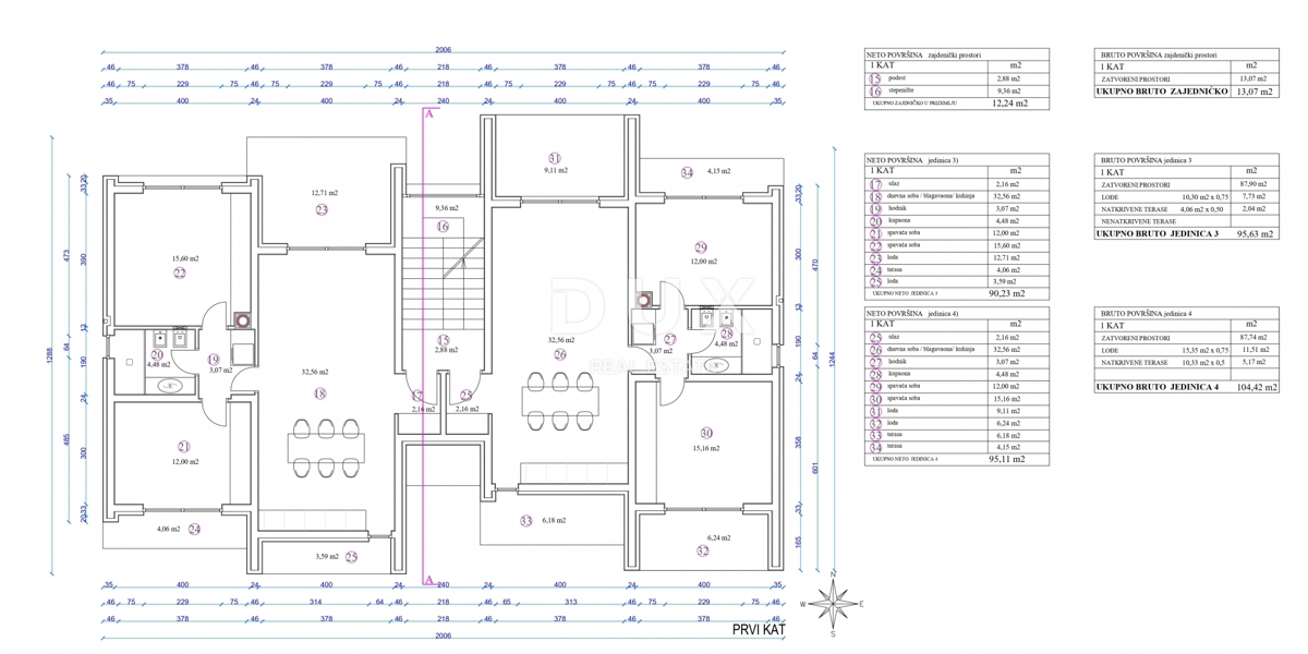 Zemljišče Umag, 900m2