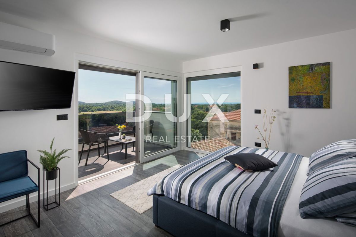 ISTRA, VRSAR (okolica) - Luksuzna vila s teniškim igriščem, bazenom in pogledom na morje