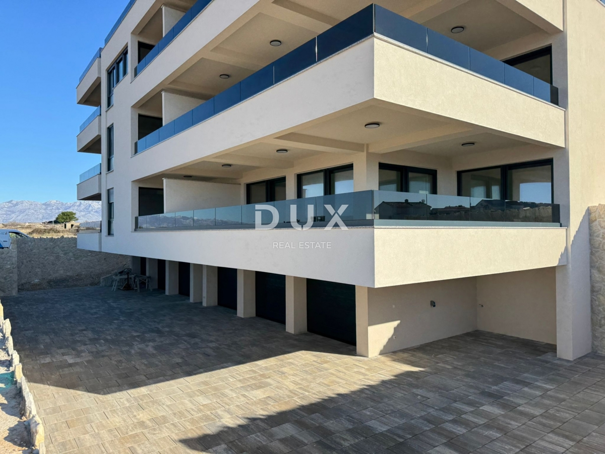 OTOK PAG, POVLJANA - PRILOŽNOST! Novozgrajeno stanovanje ob morju!