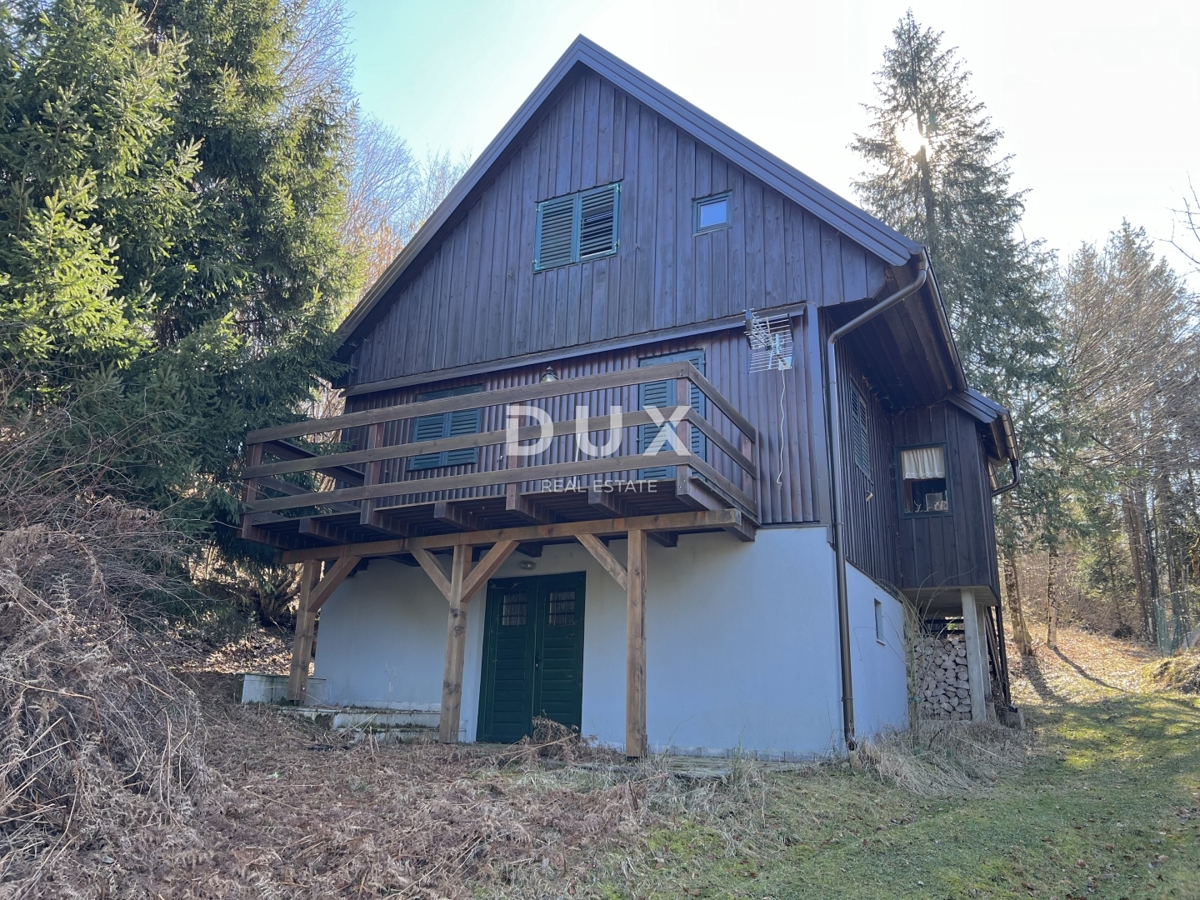 GORSKI KOTAR, DELNICE, OKOLICA - Hiša na robu narodnega parka