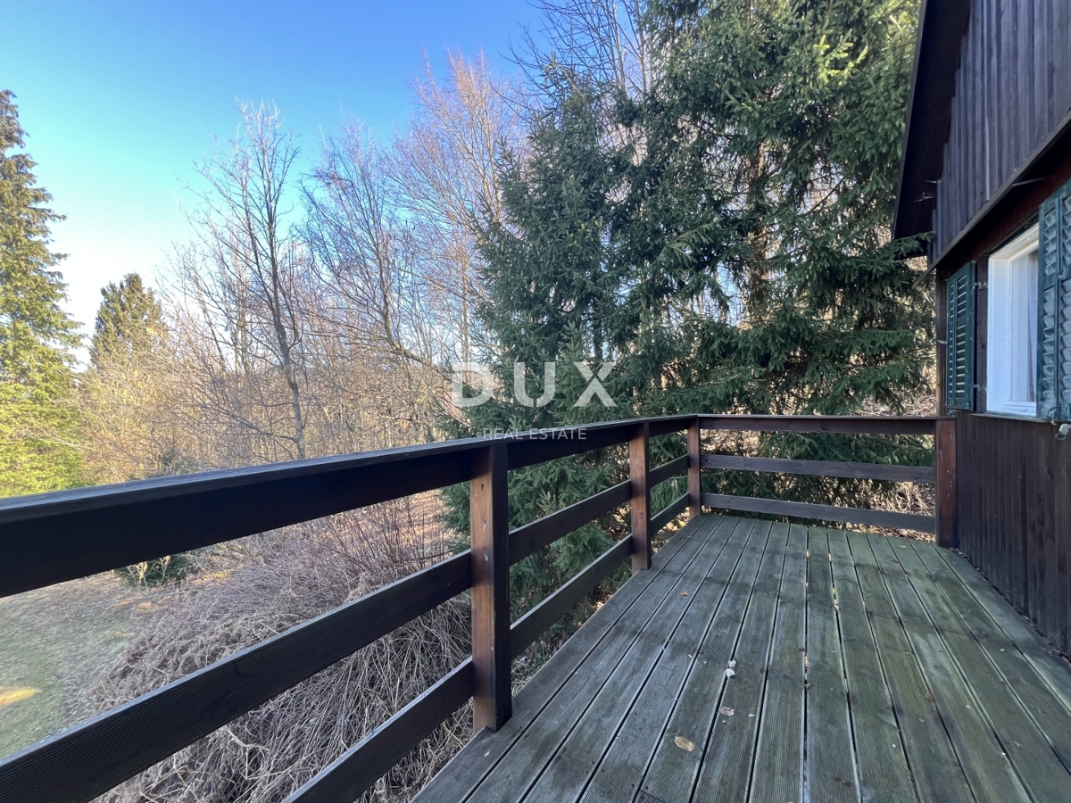 GORSKI KOTAR, DELNICE, OKOLICA - Hiša na robu narodnega parka