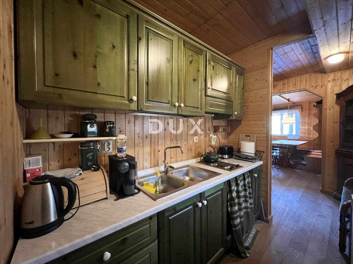 GORSKI KOTAR, DELNICE, OKOLICA - Hiša na robu narodnega parka