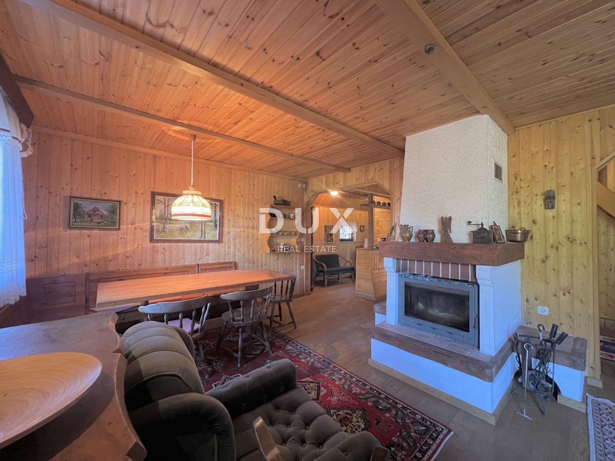 GORSKI KOTAR, DELNICE, OKOLICA - Hiša na robu narodnega parka