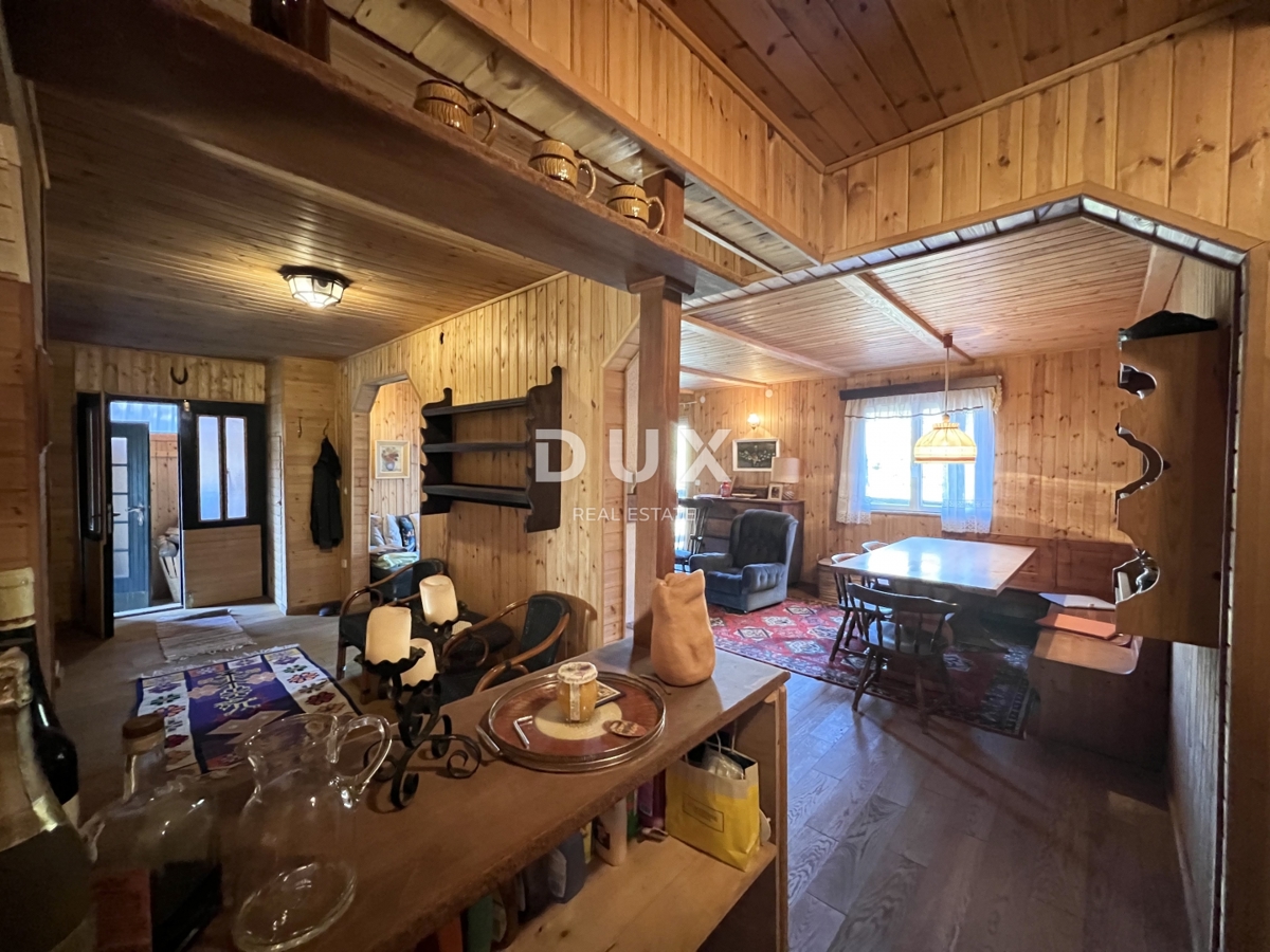 GORSKI KOTAR, DELNICE, OKOLICA - Hiša na robu narodnega parka