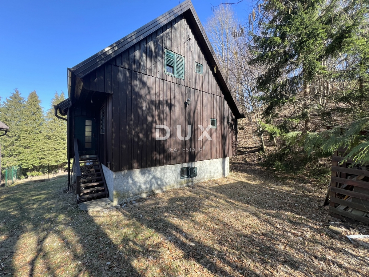 GORSKI KOTAR, DELNICE, OKOLICA - Hiša na robu narodnega parka