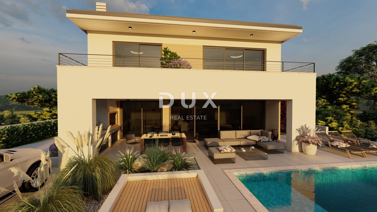 OTOK KRK, MALINSKA (okolica) - Stavbno zemljišče 540 m2, s projektom in plačanimi prispevki