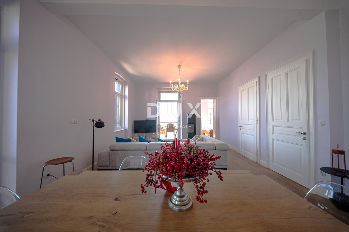 OPATIJA, IČIĆI – Ekskluzivno stanovanje v prvi vrsti ob morju – redkost na trgu