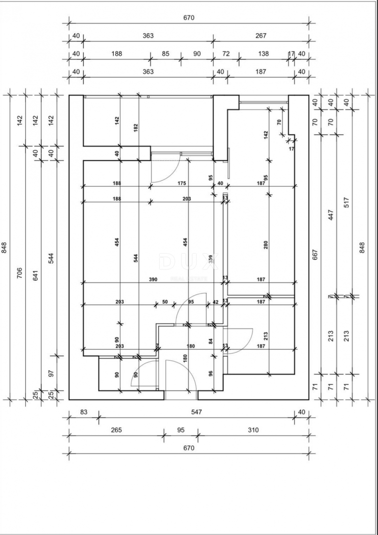 Stanovanje Donji grad, Donji Grad, 41,47m2