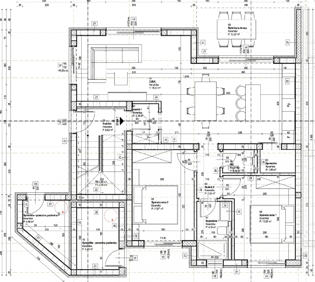 OTOK KRK, VRBNIK - Privlačno stanovanje z bazenom, teraso in pogledom na morje
