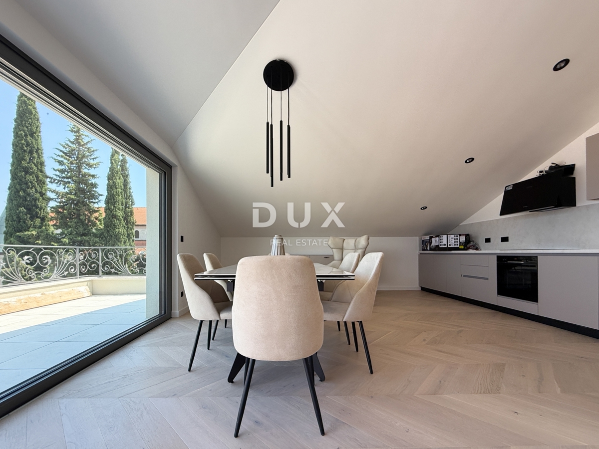 OPATIJA, CENTER - penthouse v centru Opatije z več terasami, panoramski pogled, garaža, 200 metrov od Lungomare