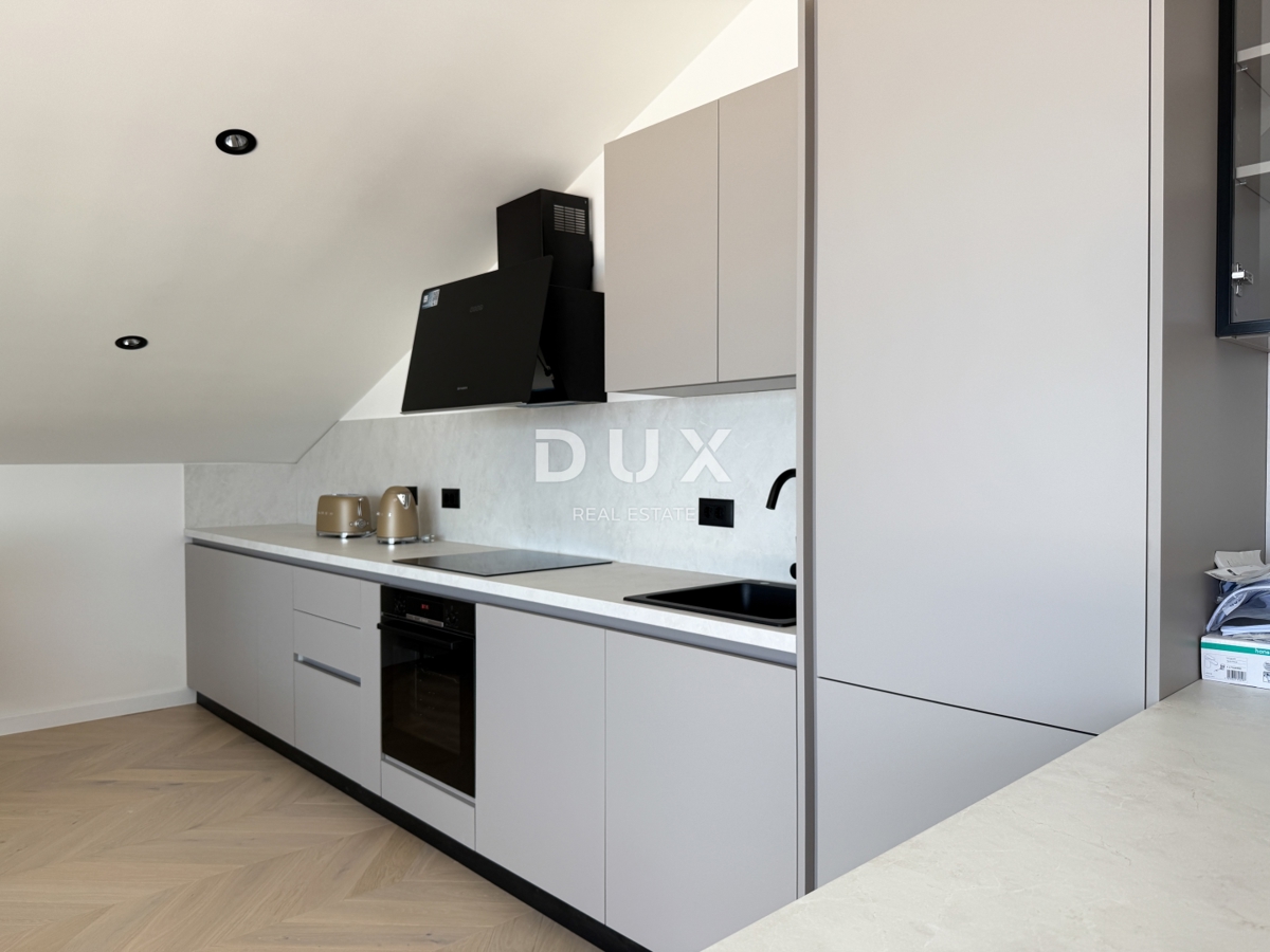 OPATIJA, CENTER - penthouse v centru Opatije z več terasami, panoramski pogled, garaža, 200 metrov od Lungomare