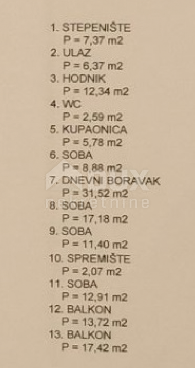 VIŠKOVO, MARČELJI - stanovanje - etaža 150m2, DB+4S, 1. nadstropje + okolica 300m2