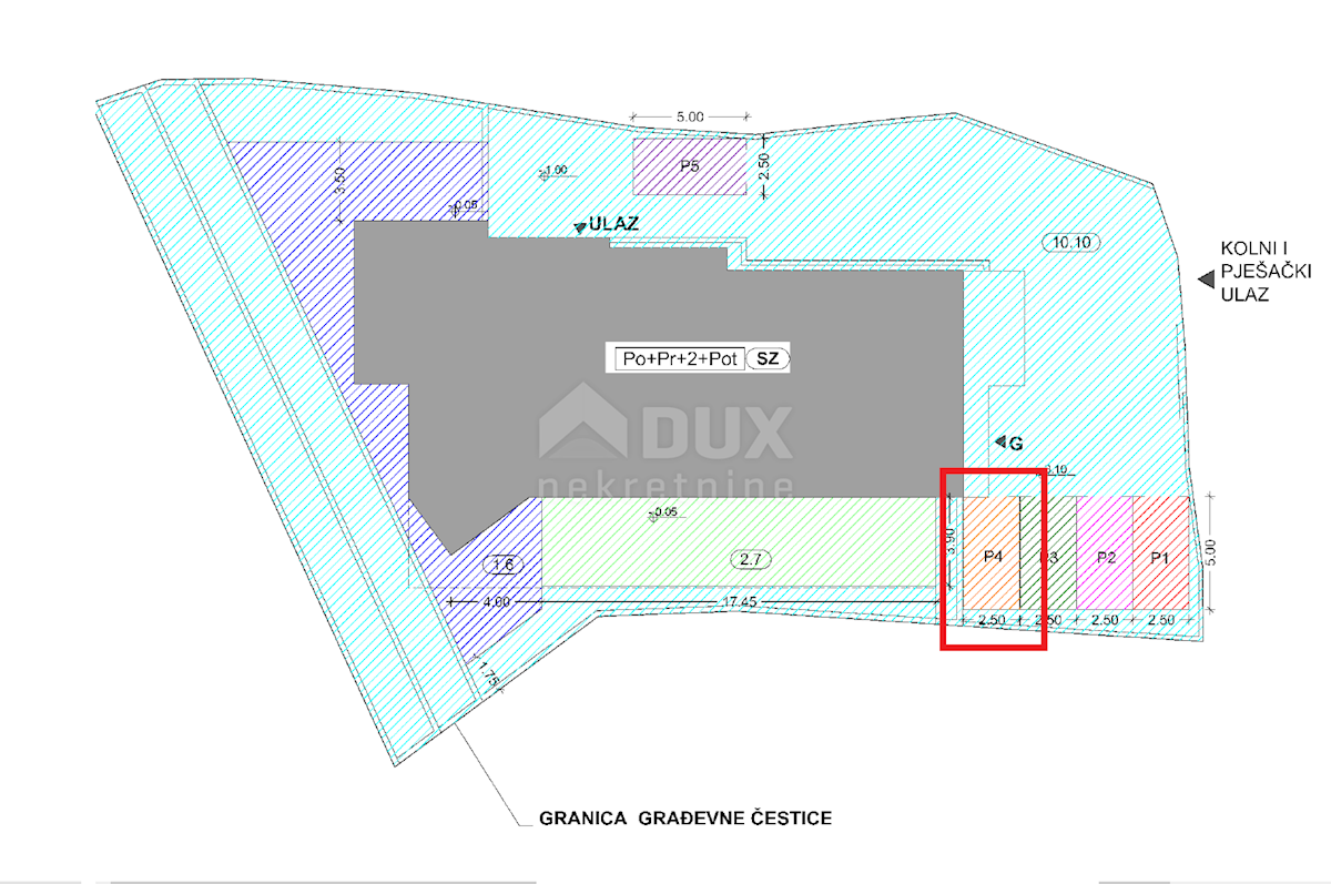 OPATIJA, CENTER - novozgrajeno stanovanje 77,09m2 s panoramskim pogledom na morje - STANOVANJE 5