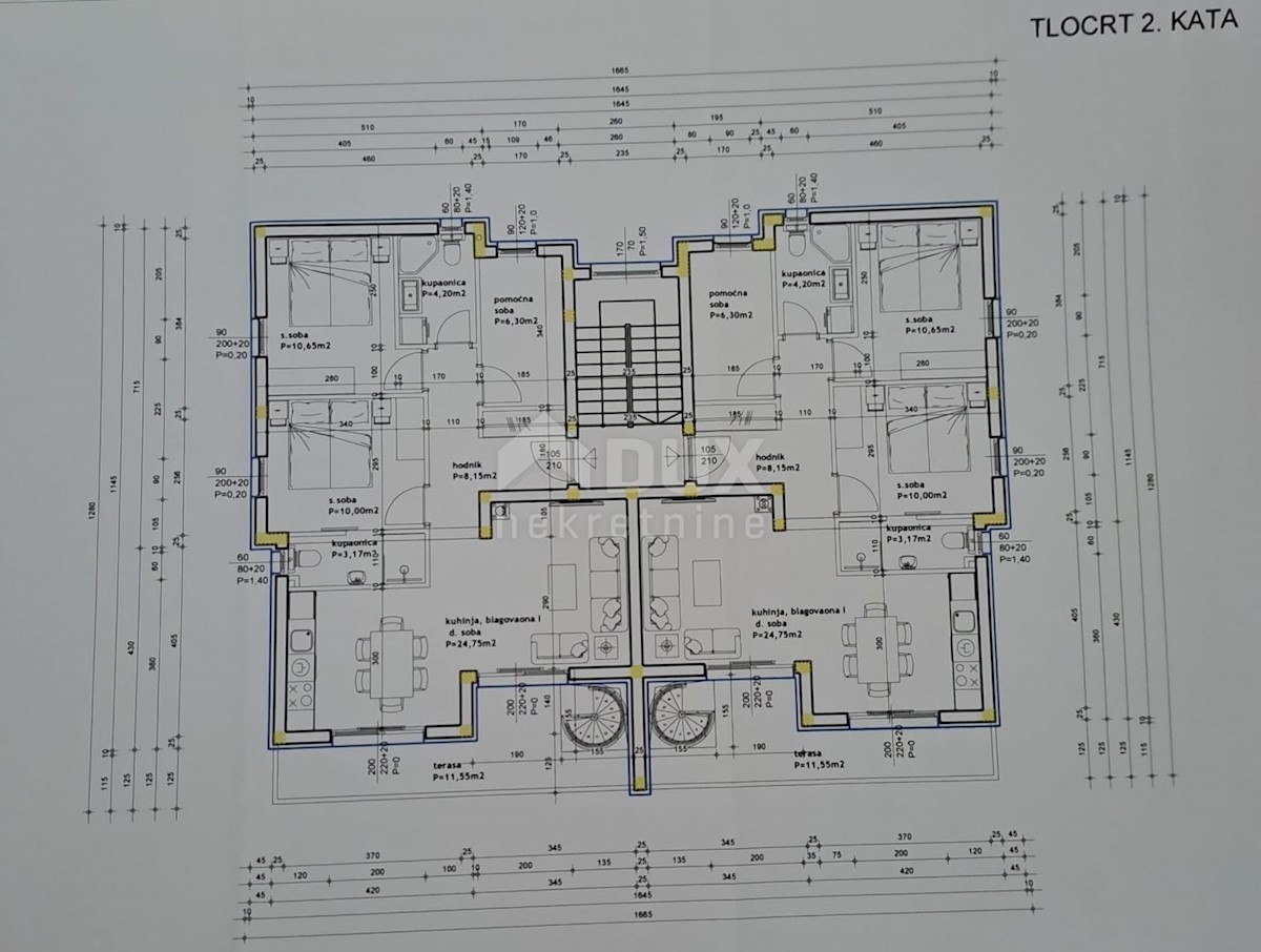 ZADAR, SUKOŠAN - Penthouse v novogradnji