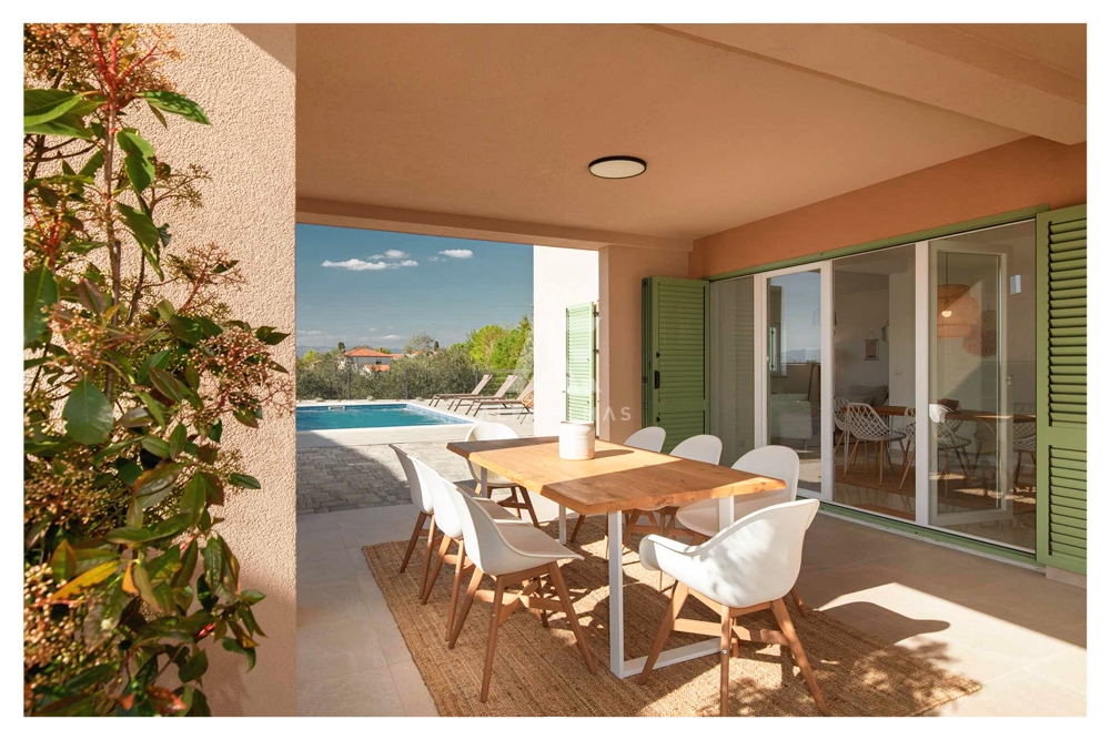 Malinska, mediteranska vila z bazenom! ID 630