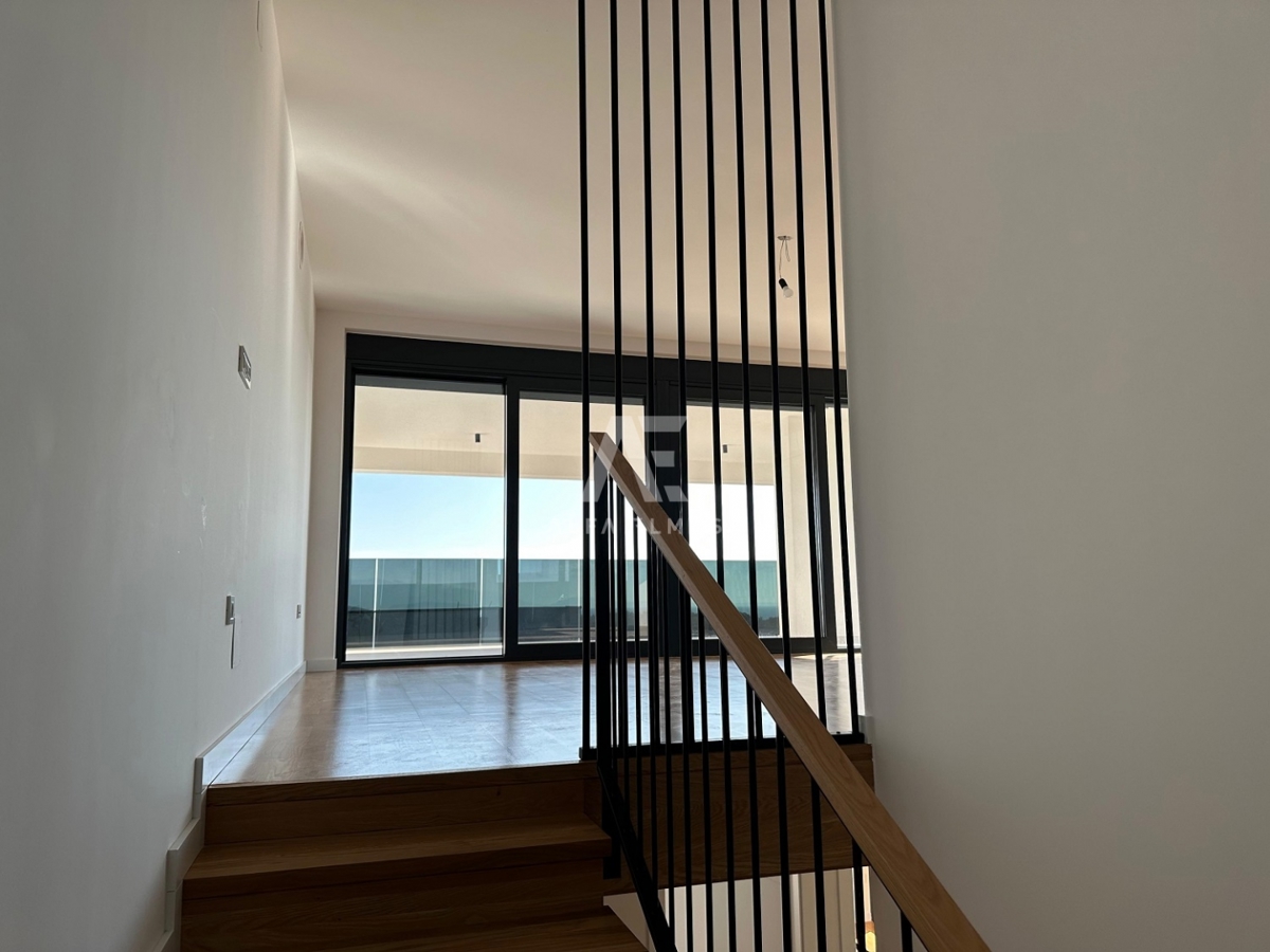 Krk, Mesto, dvoetažni luksuzni apartma s pogledom na morje!! ID 283 