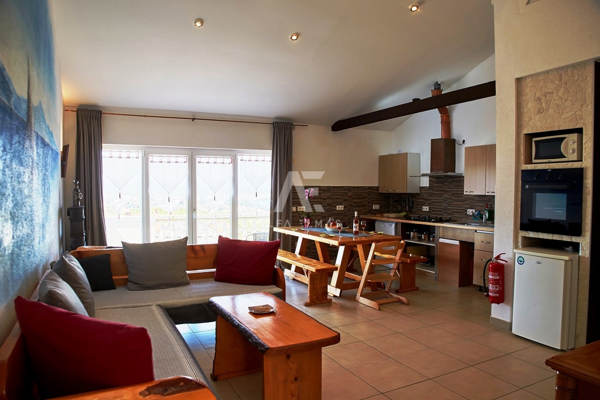 Malinska, apartma z impresivnim pogledom na morje! ID 632