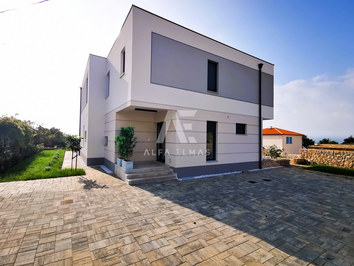 Linardići, impozantna vila moderne arhitekture z bazenom na mirni lokaciji!! ID 479