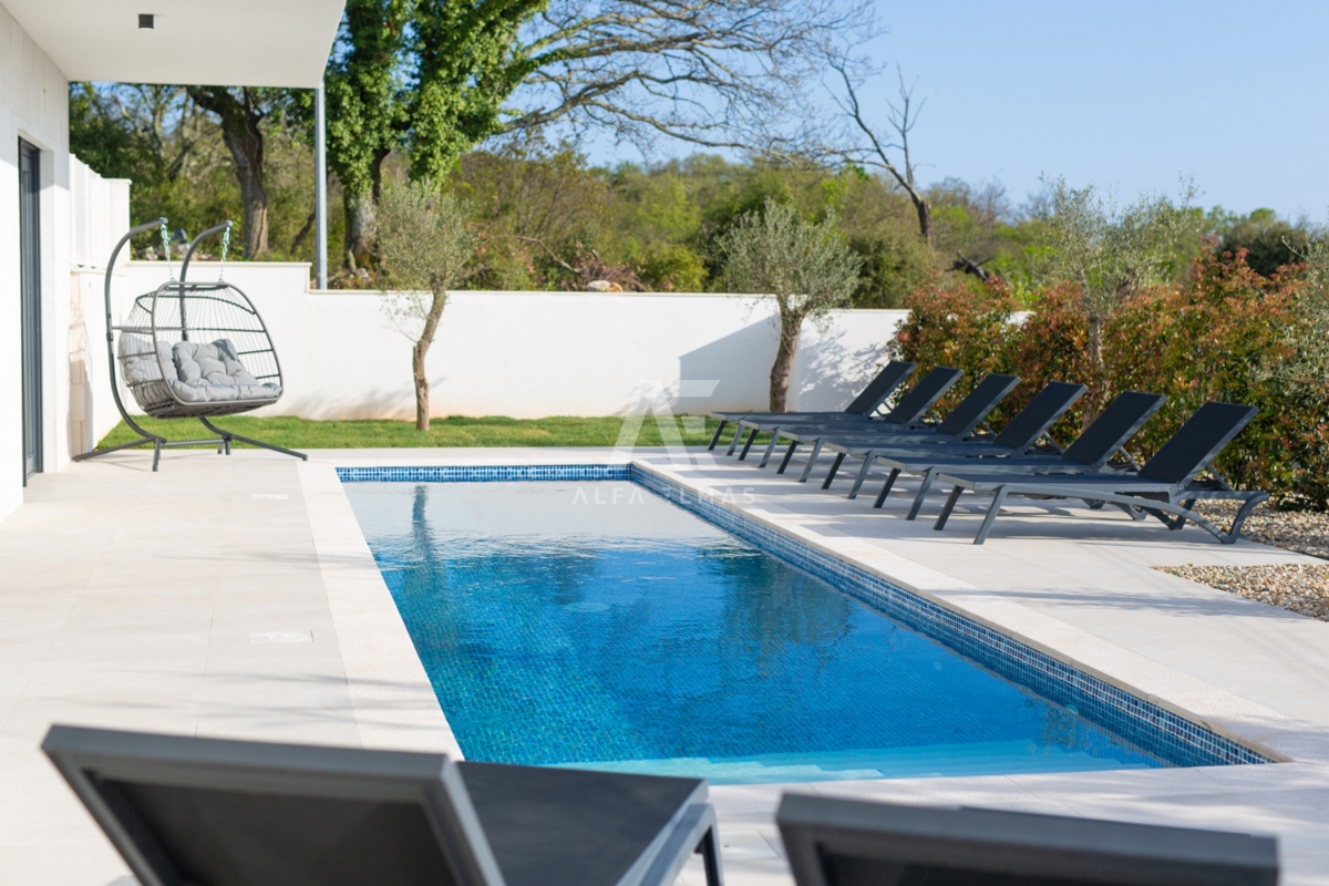 Krk, okolica, luksuzna vila z bazenom na mirni lokaciji!! ID 384