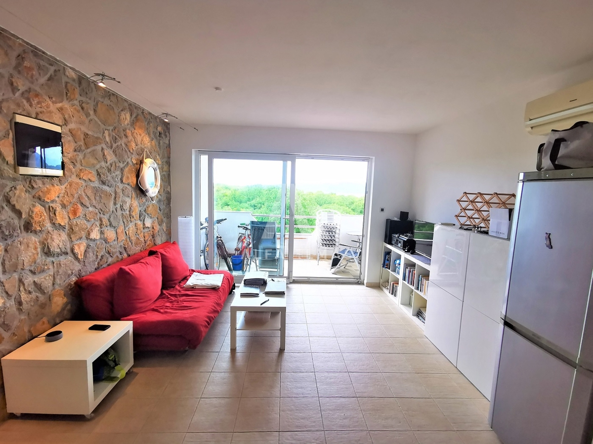 Krk, okolica, privlačen apartma s čudovitim pogledom na morje in naravo! ID 55