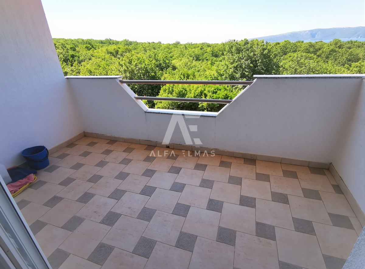Krk, okolica, privlačen apartma s čudovitim pogledom na morje in naravo! ID 55