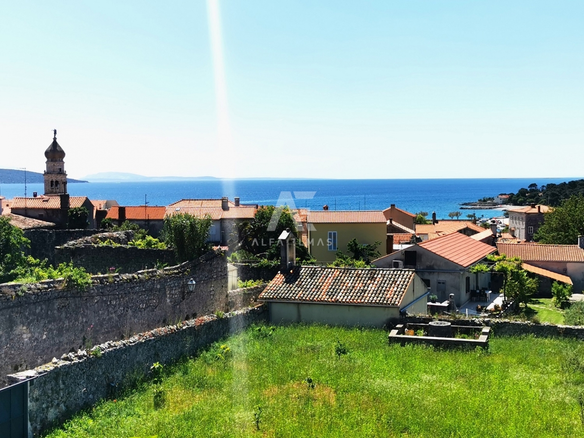 Samostoječa kamnita hiša v središču mesta Krk s pogledom na morje! ID 564