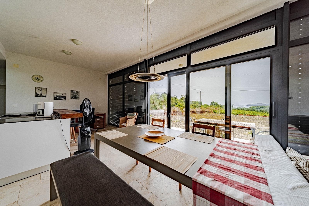 Orebić, samostatne stojaci dom s tromi bytmi! Výhľad na more! ID 655