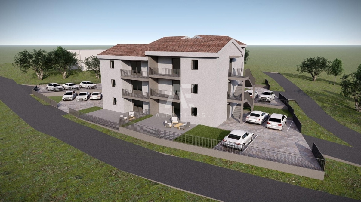 Zaliv Soline, apartma s pogledom na morje! Novogradnja! ID 595