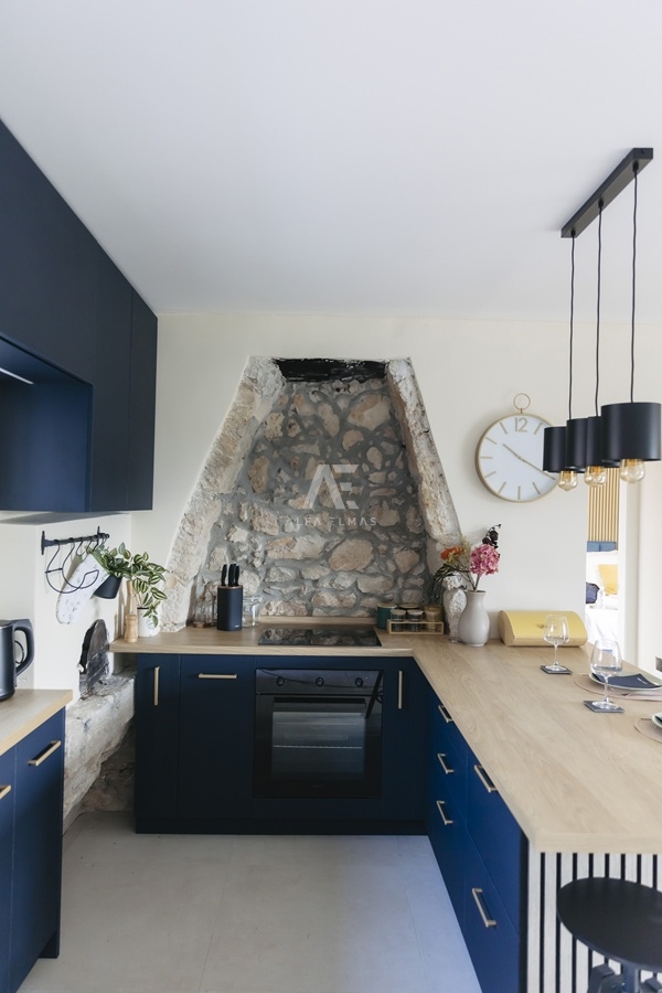 Hiša Malinska, Prenovljena kamnita hiša s pogledom na morje ID 629