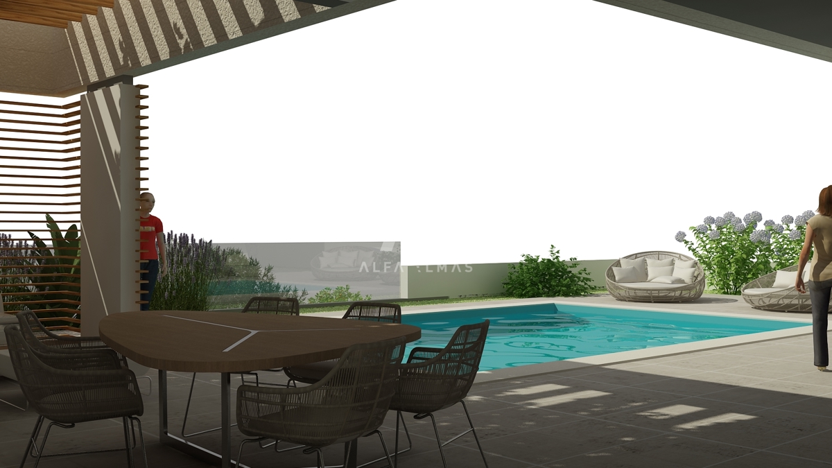 Brač, Selca – redka priložnost: gradbeno zemljišče v prvi vrsti ob morju s pravnomočnim dovoljenjem ID 565