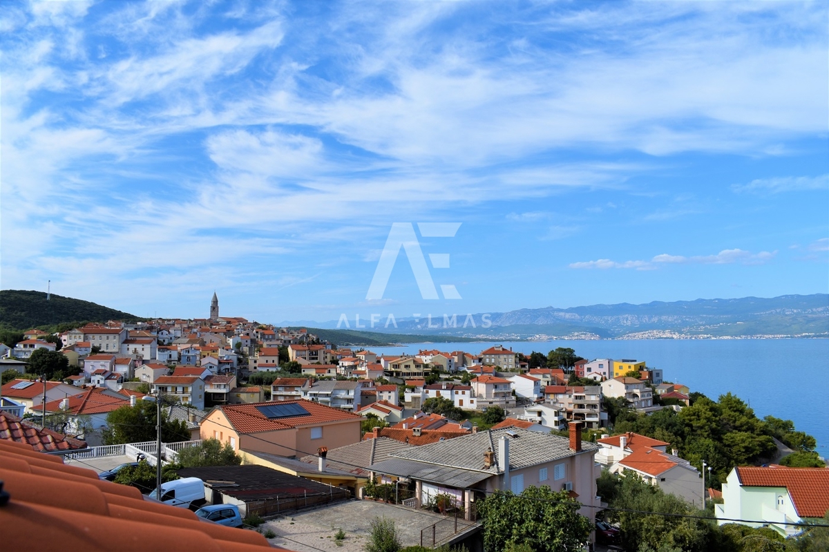 Vrbnik, Hiša s pogledom na morje v bližini vseh vsebin! ID 94