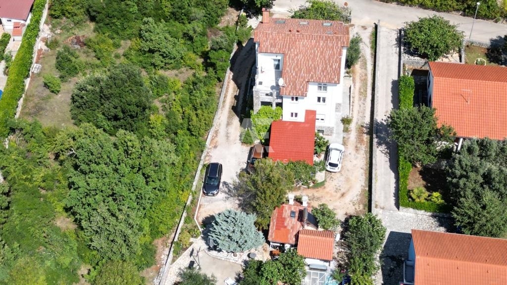 Krk, okolica, hiša za turistični najem s pogledom na morje!! ID 426