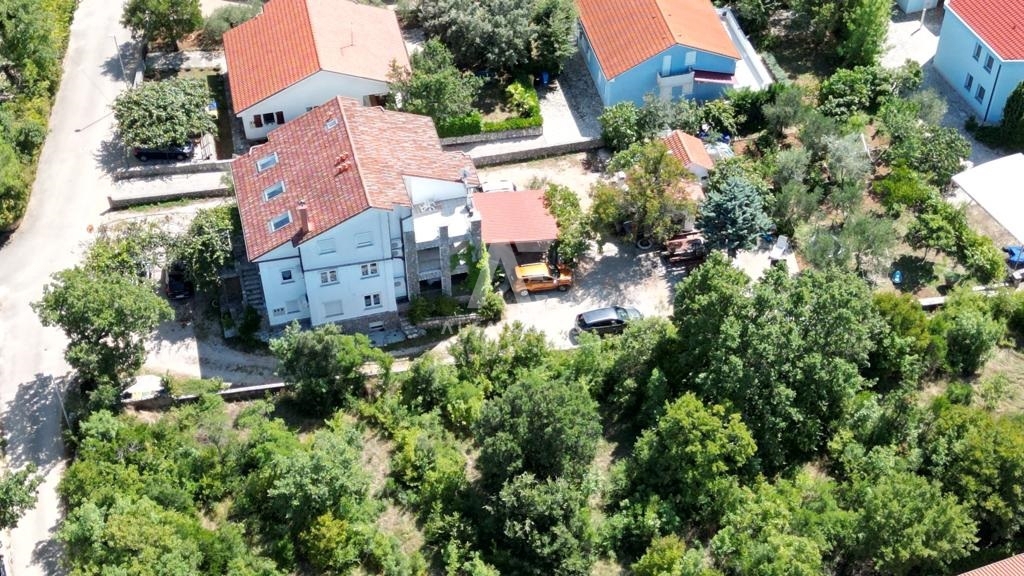 Krk, okolica, hiša za turistični najem s pogledom na morje!! ID 426