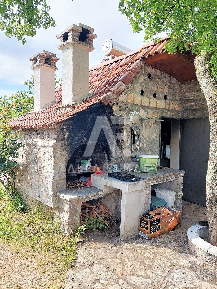 Krk, okolica, hiša za turistični najem s pogledom na morje!! ID 426