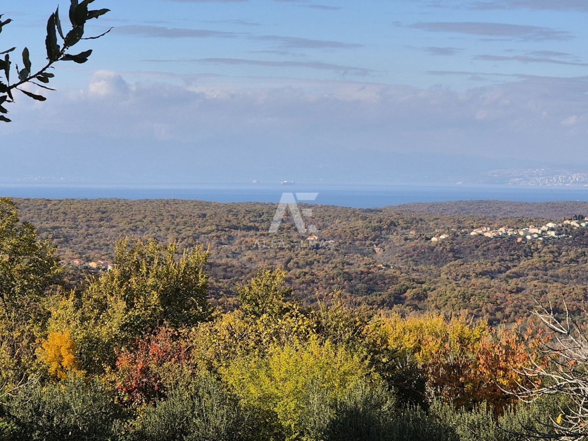 Building land in Dobrinj with a sea view - ID 469